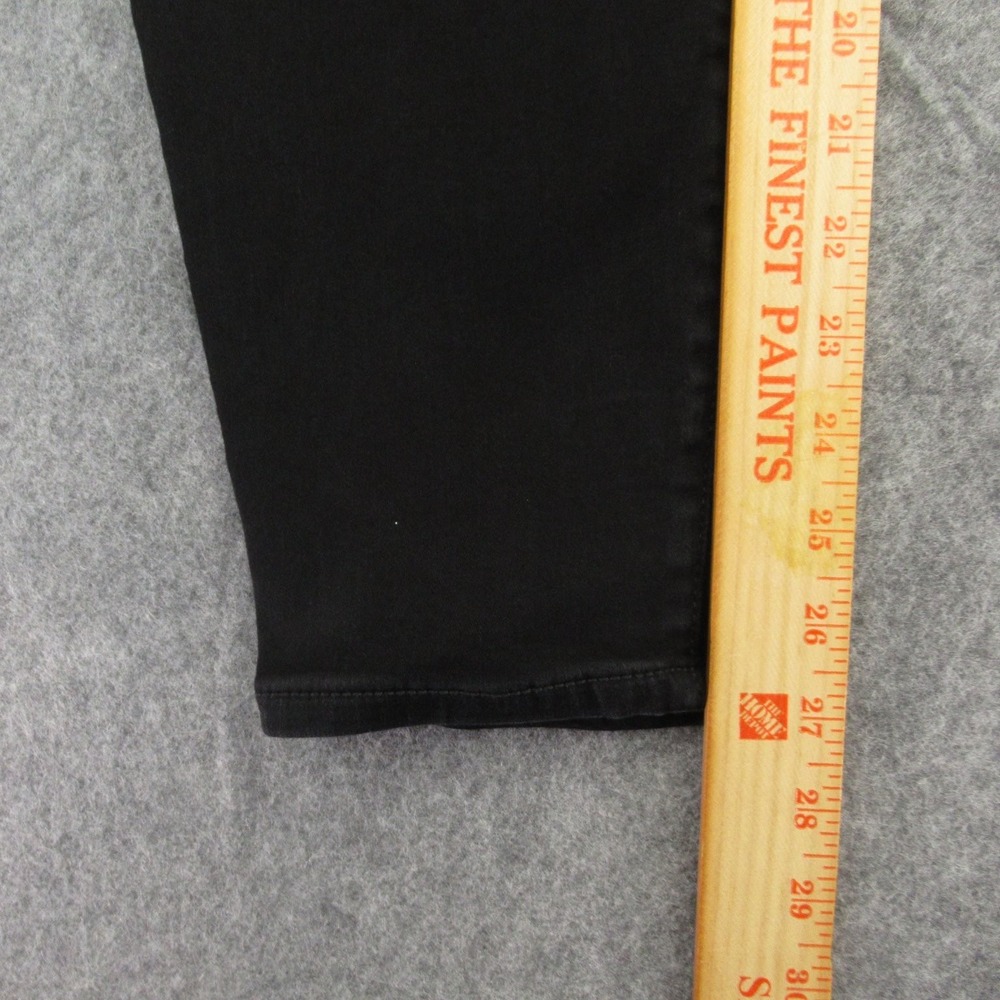 Lane Bryant Women's Black Skinny Mid-Rise Stretch‎ Jeans 18 - Picture 8 of 14